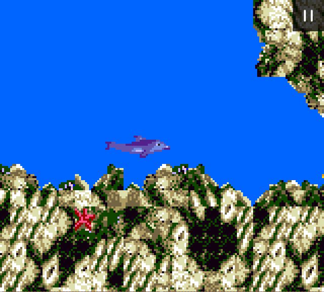 Ecco the Dolphin - Game Gear game screenshot (1993) by Sega